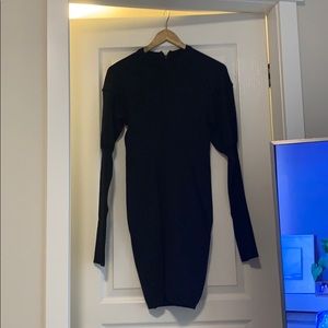 Talula black knit dress, new